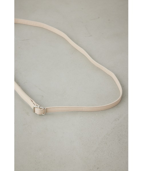 AZUL by moussy(アズールバイマウジー)の「メタルフレームバッグ(ショルダーバッグ・レディース・アイボリー/ブラック/ブルー/ホワイト系その他・FREE)」の15枚目の写真