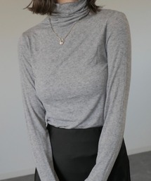 Reurie' | ウールミックスタートルトップ / wool mix turtle top シアータートル ウール混 レイヤード タートルネック(ニット/セーター)