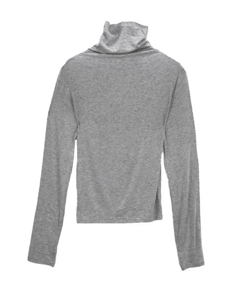 Reurie'(レウリィ)の「ウールミックスタートルトップ / wool mix turtle top シアータートル ウール混 レイヤード タートルネック(ニット/セーター・レディース・アイボリー/グレー・FREE)」の20枚目の写真