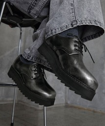 SERACE(ZX)́ySERACEzHigh sole shark lace up shoes / nC\[V[N[XAbvV[Y({5p)(hXV[Y)