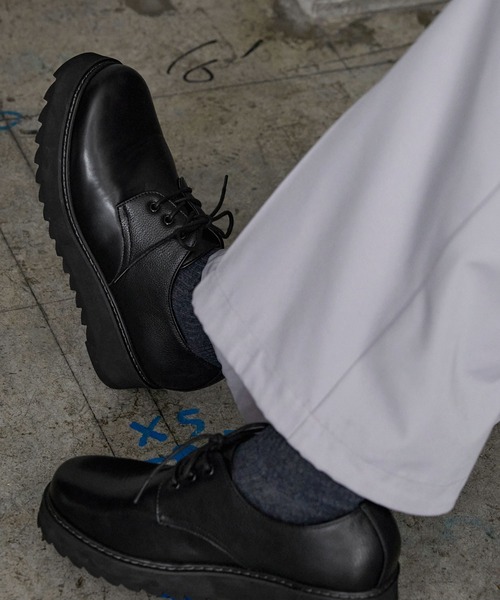 SERACE】High sole shark lace up shoes / ハイソールシャーク