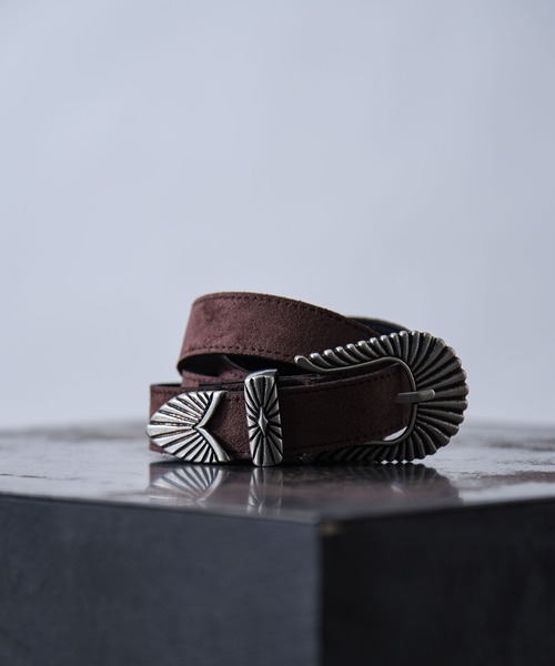 CALIFORNIA OUTFITTERS（カリフォルニア アウトフィッターズ）の「3-11E1  ホースビットメタルバックル　PUレザーベルト ギフト（ベルト・メンズ・ブラウン/ライトブラウン/ブラック/ブラック系その他/ブラウン系その他/キャメル・ONESIZE）」の12枚目の写真