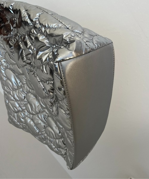 prose verse（プロズヴェール）の「ハートキルトショルダーバッグ（トートバッグ・レディース・ブラック/シルバー・ﾌﾘ-）」の10枚目の写真