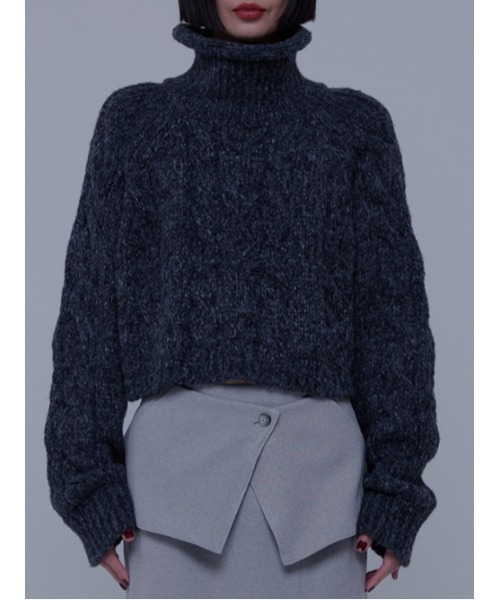 AMAIL(アマイル)の「Minimam poco knit(ニット/セーター・レディース・アイボリー/グレー/ベージュ・FREE)」の11枚目の写真