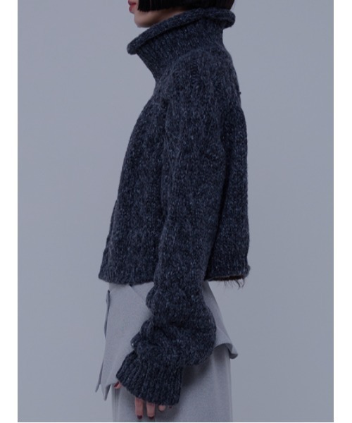 AMAIL(アマイル)の「Minimam poco knit(ニット/セーター・レディース・アイボリー/グレー/ベージュ・FREE)」の12枚目の写真