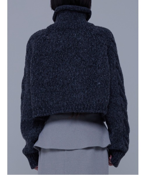 AMAIL(アマイル)の「Minimam poco knit(ニット/セーター・レディース・アイボリー/グレー/ベージュ・FREE)」の13枚目の写真