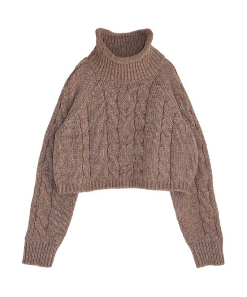 AMAIL(アマイル)の「Minimam poco knit(ニット/セーター・レディース・アイボリー/グレー/ベージュ・FREE)」の20枚目の写真