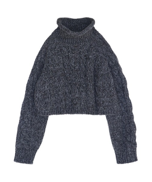 AMAIL(アマイル)の「Minimam poco knit(ニット/セーター・レディース・アイボリー/グレー/ベージュ・FREE)」の22枚目の写真