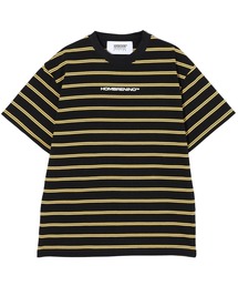Hombre Nino（オンブレニーニョ）の「HombreNino STRIPE S/S TEE HN0231-CT0003（Tシャツ/カットソー）」