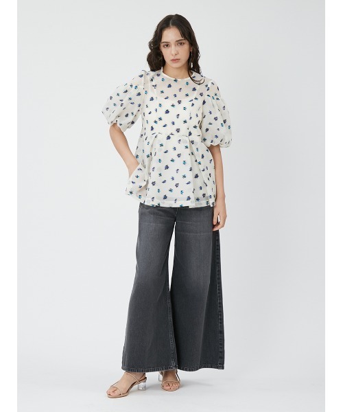 FRAY I.D（フレイアイディー）の「【00サイズあり】ワイドデニムパンツ（デニムパンツ・レディース・ブルー/その他/ブラック・0/1/00）」の20枚目の写真