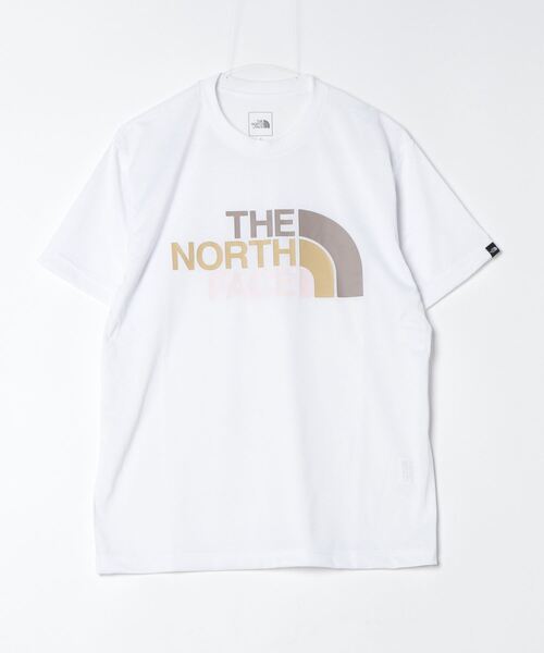 THE NORTH FACE(ザノースフェイス)の「THE NORTH FACE S/S Colorful Logo Tee / ザ・ノース・フェイス ショート スリーブ カラフル ロゴ ティー(Tシャツ/カットソー・メンズ・ホワイト/グレー/グリーン/ブラック/ネイビー/パープル・XL/L/M/S/XXL)」の2枚目の写真