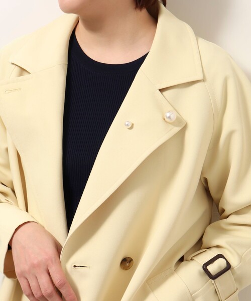 NOLLEY’S Sophi（ノーリーズソフィ）の「パール×パールピン（ブローチ/コサージュ・レディース・オフホワイト・FREE）」の6枚目の写真