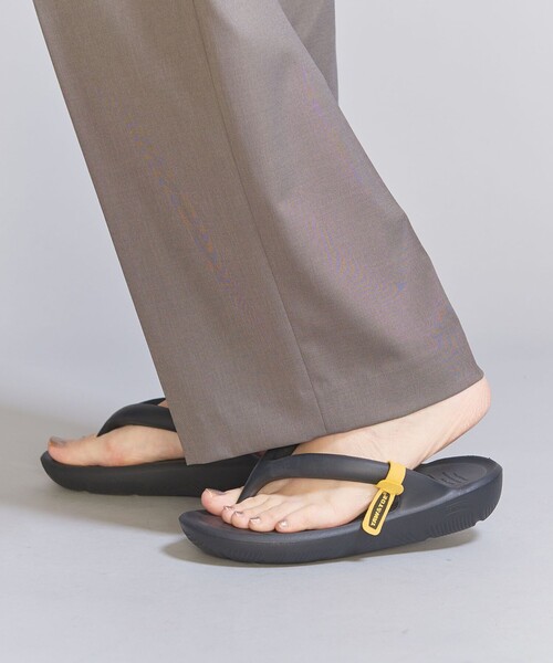 TAW&TOE(トーアンドトー)の「<TAW&TOE>FlipFlop リカバリーサンダル(サンダル・レディース・ダークグレー/オフホワイト/ブラック・XS/S)」の10枚目の写真