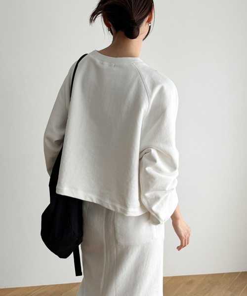 CANAL JEAN（キャナルジーン）の「RED CHOP WORKS 裏毛クロップド