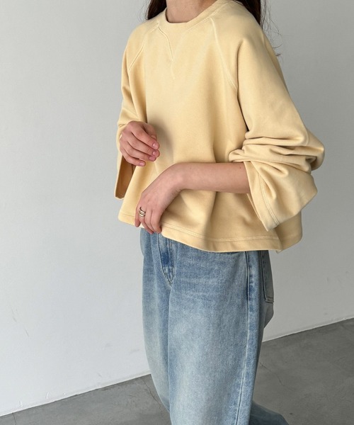 CANAL JEAN（キャナルジーン）の「RED CHOP WORKS 裏毛クロップド