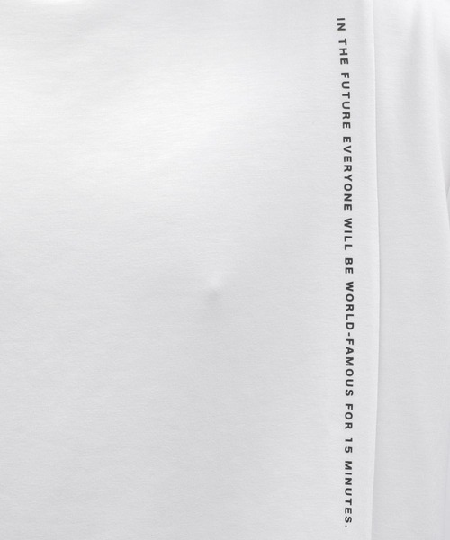 LAKOLE（ラコレ）の「ダンボール切替半袖T / 976905（Tシャツ/カットソー・メンズ・ブルー/チャコールグレー/グレー/ブラック/ホワイト・MEDIUM/X-LARGE/LARGE）」の19枚目の写真