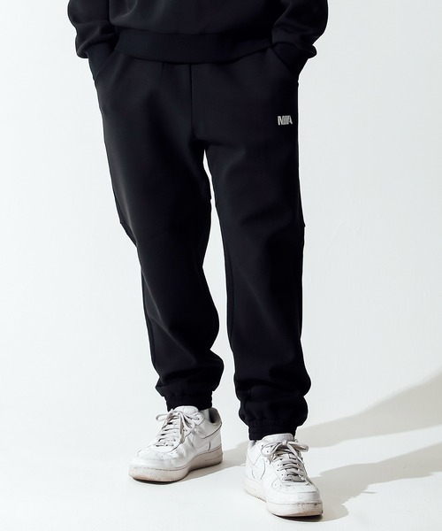 MATIN AVENIR（マタンアヴニール）の「MATIN AVENIR/マタンアヴニール ロンパン 241OO1LP030MA（スウェットパンツ・メンズ・ブラック・M/L/XL）」の2枚目の写真