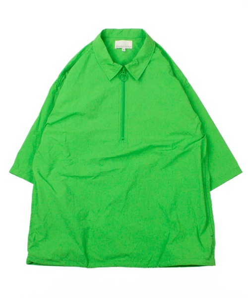 Universal Style Wear(ユニバーサルスタイルウェア)の「Universal Style Wear ハーフジップ アノラックシャツ(その他トップス・メンズ・パープル/グリーン/ブラック/ブルー・MEDIUM/LARGE/X-LARGE)」の13枚目の写真