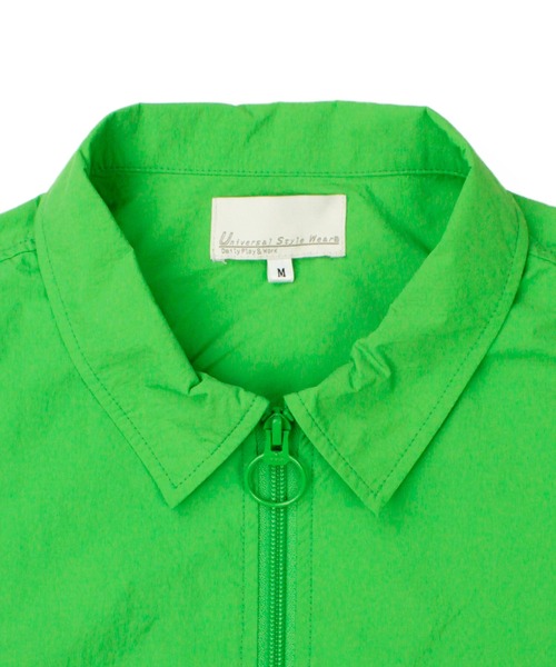 Universal Style Wear(ユニバーサルスタイルウェア)の「Universal Style Wear ハーフジップ アノラックシャツ(その他トップス・メンズ・パープル/グリーン/ブラック/ブルー・MEDIUM/LARGE/X-LARGE)」の15枚目の写真