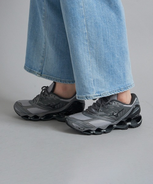 MIZUNO（ミズノ　）の「【MIZUNO】Wave Prophecy LS スニーカー（スニーカー・メンズ・ブラック/シルバー/グレー/ライトグレー・26.5cm/27.5cm/26cm/27cm/28cm/28.5cm/25cm/24.5cm/24cm/23.5cm）」の19枚目の写真