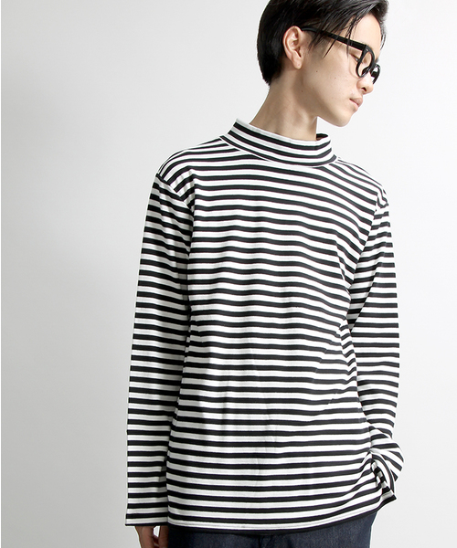 Wego ウィゴー の Wego スムースハイネックロングtシャツ Tシャツ カットソー Wear