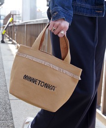 Minnetonka（ミネトンカ）の「【MINNETONKA/ミネトンカ】 CANVAS BAG / キャンバスバッグ（トートバッグ）」