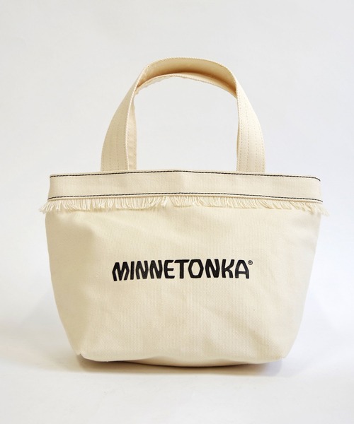 Minnetonka(ミネトンカ)の「【MINNETONKA/ミネトンカ】 CANVAS BAG / キャンバスバッグ(トートバッグ・レディース・グレー/アイボリー/ブラック/ブラウン・FREE)」の18枚目の写真