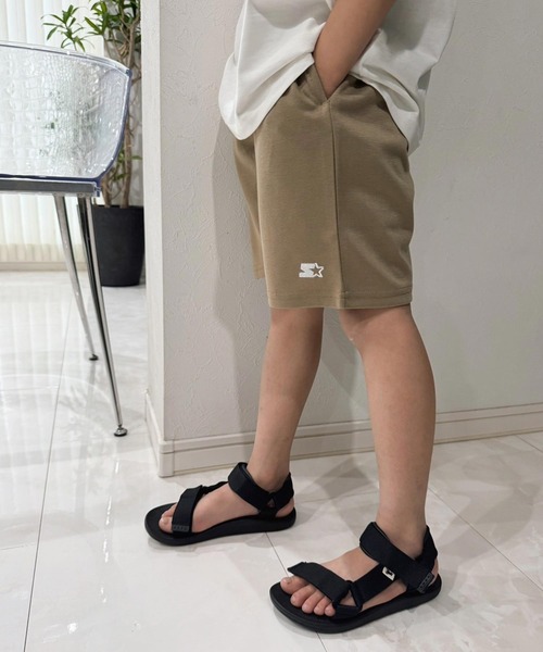 STARTER(スターター)の「STARTER スターター ワンポイントハーフパンツ(その他パンツ・キッズ・ベージュ/チャコール/ネイビー/ブラック/ダークグリーン/杢グレー/オレンジ/ライム・160cm/150cm/140cm/130cm/120cm/110cm)」の5枚目の写真