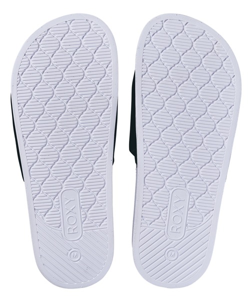 ROXY(ロキシー)の「SLIPPY PLATFORM/ロキシー厚底スライドサンダル(サンダル・レディース・ブラック/ホワイト・SMALL/MEDIUM/LARGE)」の4枚目の写真