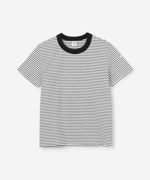 ORCIVAL（オーシバル）の「ORCIVAL | クルーネック半袖Ｔシャツ WOMEN（Tシャツ/カットソー・レディース・ブラック系その他/ブラック系その他2/ベージュ系その他/レッド系その他/ブルー系その他・1/2）」の2枚目の写真