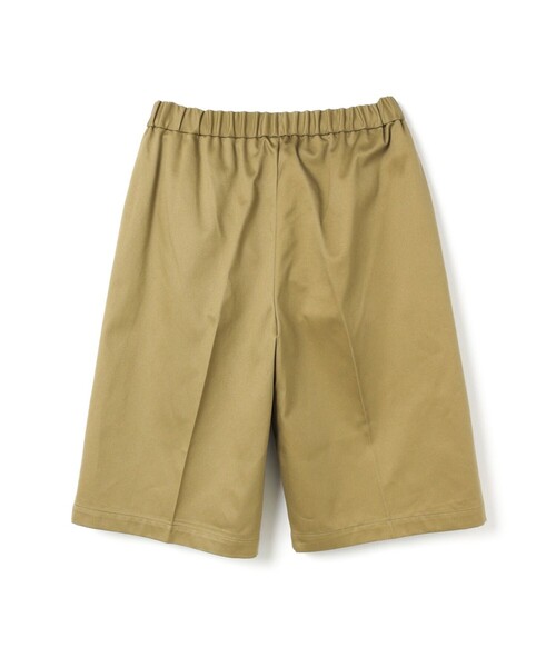 新品タグ付きミズイロインド　2025ss新作　花柄ショートパンツ ベージュ×黒 新品タグ付きミズイロインド 2025ss新作 花柄ショートパンツ ベージュ