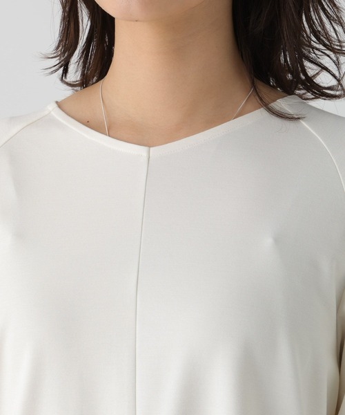 Elura(エルーラ)の「ドレスアップラグランプルオーバー(Tシャツ/カットソー・レディース・ネイビー/ホワイト・LARGE/MEDIUM)」の14枚目の写真