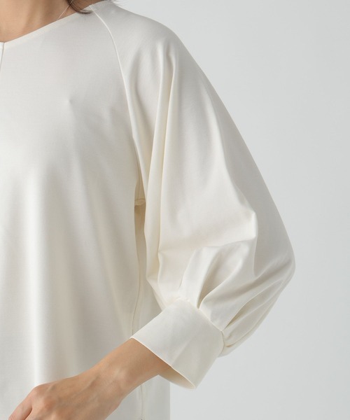 Elura(エルーラ)の「ドレスアップラグランプルオーバー(Tシャツ/カットソー・レディース・ネイビー/ホワイト・LARGE/MEDIUM)」の15枚目の写真