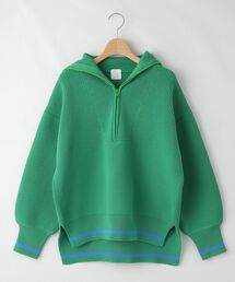 seeset(シーセット) ハーフジップニット