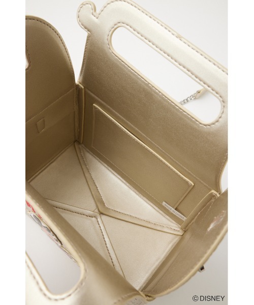 Disney SERIES CREATED by MUS（ディズニーシリーズクリエイテッドバイエムユーエス）の「MD ROCK BOX バッグ（ショルダーバッグ・レディース・ピンク/ゴールド・FREE）」の11枚目の写真