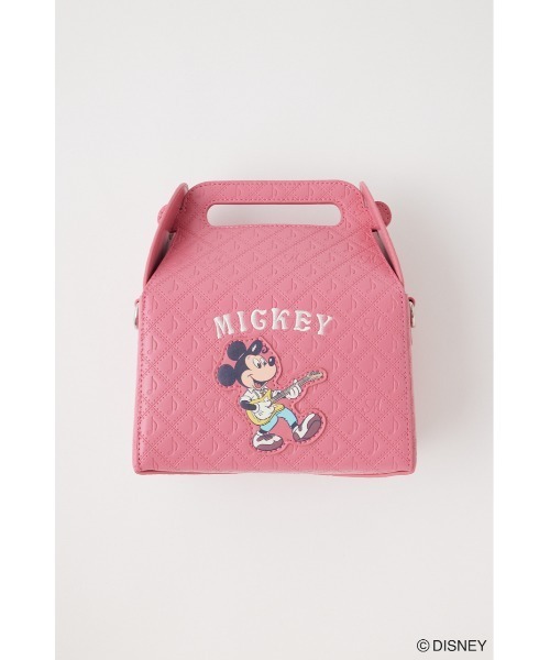 Disney SERIES CREATED by MUS（ディズニーシリーズクリエイテッドバイエムユーエス）の「MD ROCK BOX バッグ（ショルダーバッグ・レディース・ピンク/ゴールド・FREE）」の13枚目の写真
