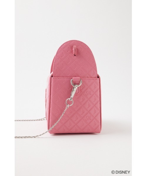 Disney SERIES CREATED by MUS（ディズニーシリーズクリエイテッドバイエムユーエス）の「MD ROCK BOX バッグ（ショルダーバッグ・レディース・ピンク/ゴールド・FREE）」の15枚目の写真