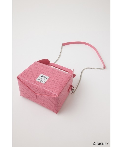 Disney SERIES CREATED by MUS（ディズニーシリーズクリエイテッドバイエムユーエス）の「MD ROCK BOX バッグ（ショルダーバッグ・レディース・ピンク/ゴールド・FREE）」の16枚目の写真