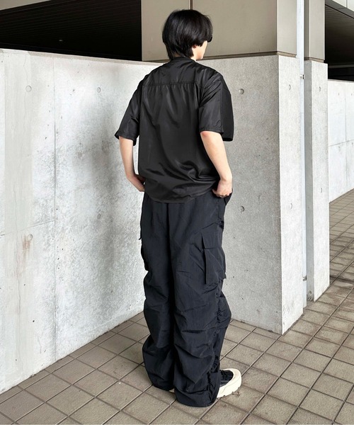 sedacle(セダクル)の「シャカシャカドッキングTシャツ(Tシャツ/カットソー・メンズ・グレー/ブラック・SMALL/MEDIUM/LARGE)」の10枚目の写真