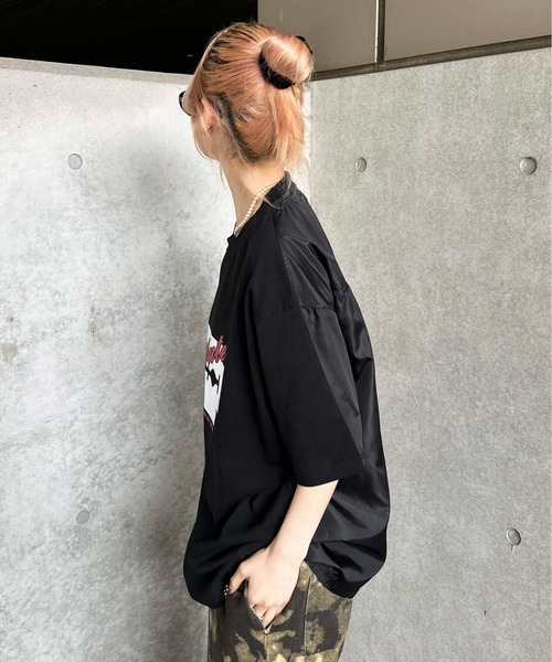 sedacle(セダクル)の「シャカシャカドッキングTシャツ(Tシャツ/カットソー・メンズ・グレー/ブラック・SMALL/MEDIUM/LARGE)」の18枚目の写真