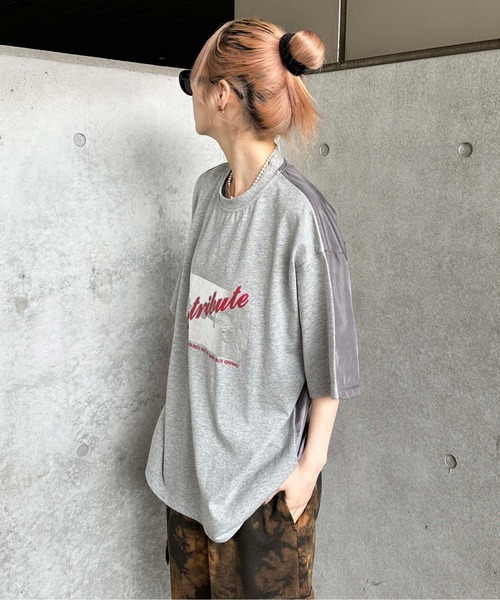 Tシャツ・カットソー AEAE STELLA LEATHER GYMSACK AEAE STELLA LEATHER GYMSACK (AEAE/Tシャツ・カットソー