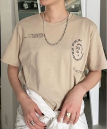 Ameri（アメリ）の「BACK DETAIL TEE（Tシャツ/カットソー）」 - WEAR