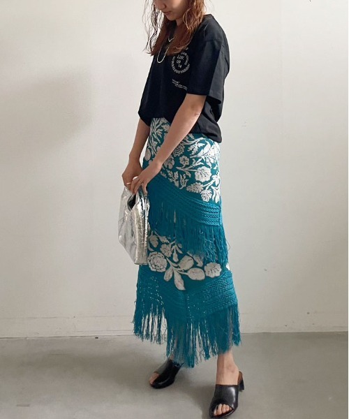 【極美品】 AMERI MESSAGE PRINT TEE Ameri（アメリ）の「MESSAGE PRINT TEE（Tシャツ/カットソー
