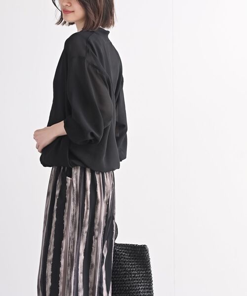 rps（アールピーエス）の「エステルシアーブルゾン（ブルゾン・レディース・ブラック/カーキ/チャコールグレー・フリー）」の4枚目の写真