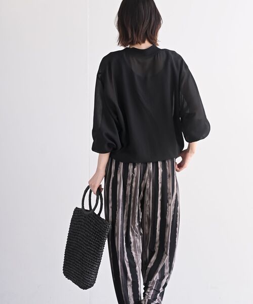 rps（アールピーエス）の「エステルシアーブルゾン（ブルゾン・レディース・ブラック/カーキ/チャコールグレー・フリー）」の5枚目の写真