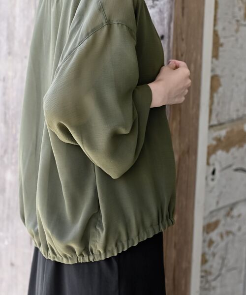 rps（アールピーエス）の「エステルシアーブルゾン（ブルゾン・レディース・ブラック/カーキ/チャコールグレー・フリー）」の17枚目の写真