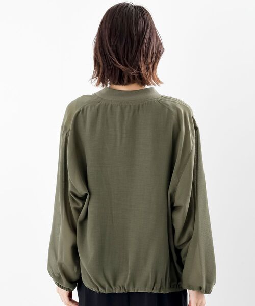 rps（アールピーエス）の「エステルシアーブルゾン（ブルゾン・レディース・ブラック/カーキ/チャコールグレー・フリー）」の19枚目の写真