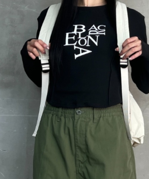 Loco Ocean(ロコオーシャン)の「【A4サイズ収納可能】巾着 ドローストリング / ナイロンリュック(バックパック/リュック・レディース・ホワイト/ブラック/ベージュ・ONE SIZE)」の9枚目の写真