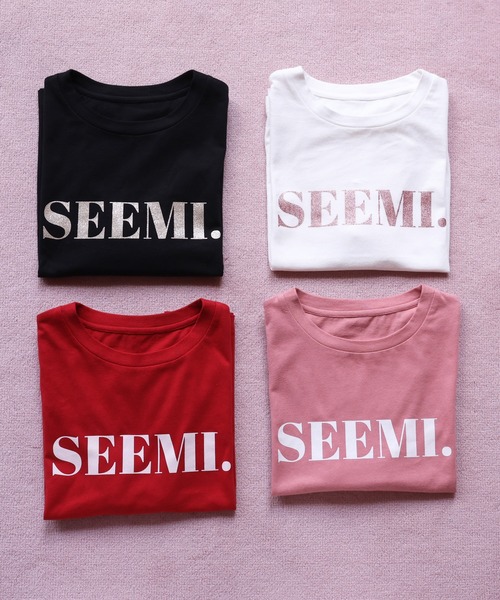 Seemi. byNICECLAUP（ シーミーバイナイスクラップ）の「【Seemi.】ロゴTee（Tシャツ/カットソー）」 - WEAR