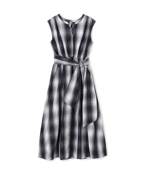 JILL by JILL STUART（ジルバイジルスチュアート）の「◇モノトーンBIGチェックワンピース（ワンピース・レディース・ブラック/ネイビー・FREE）」の15枚目の写真